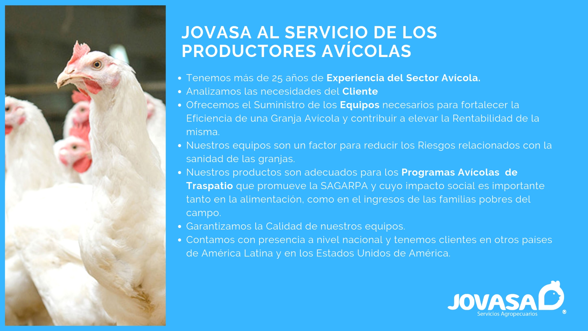 Servicios Agropecuarios JOVASA S. de R. L. de C.V._